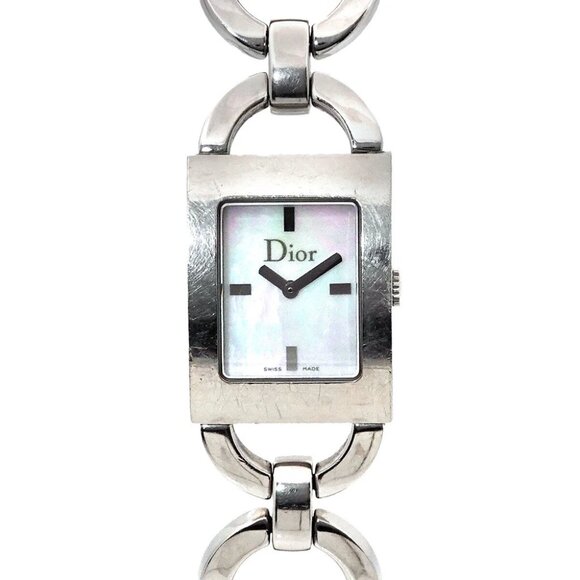 Christian Dior Maris D78-109 Quartz White Shell Dial Ladies Watch 90278784 - Picture 1 of 6